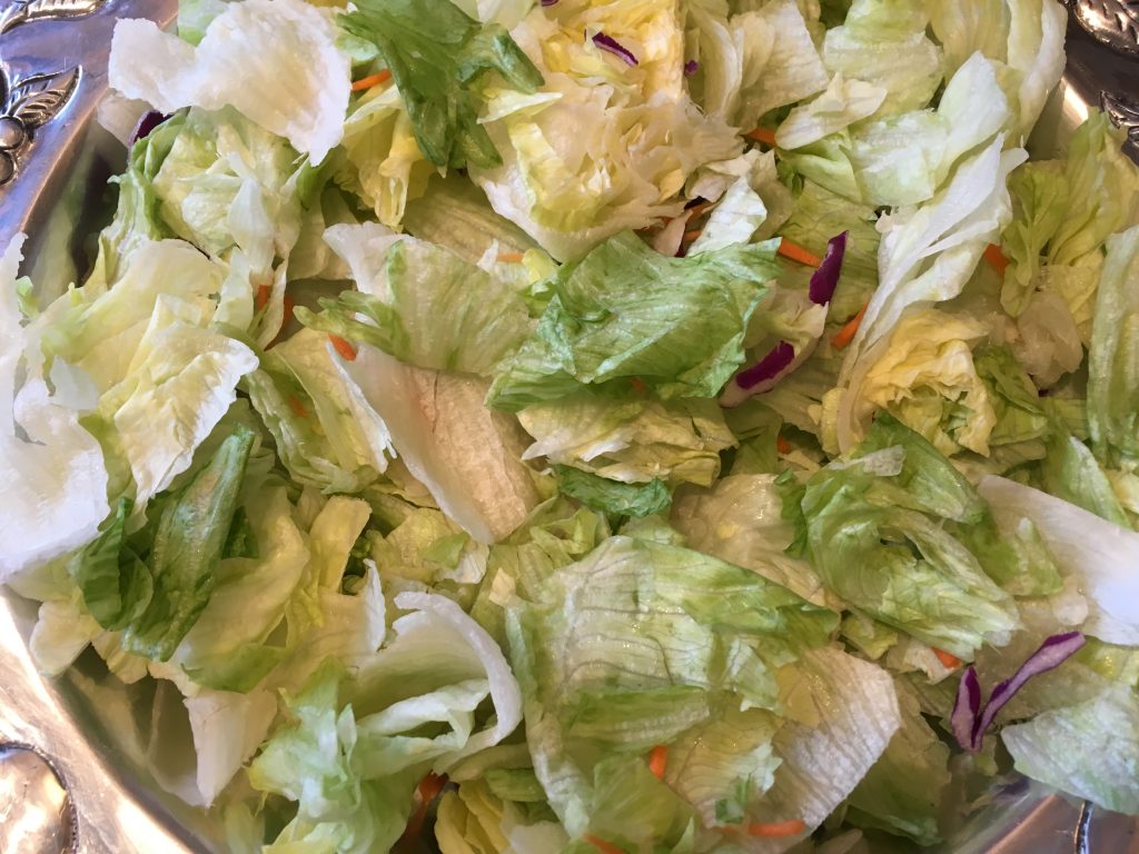 Vegetarian Fateh Salad – Majda's Mediterranean Menue